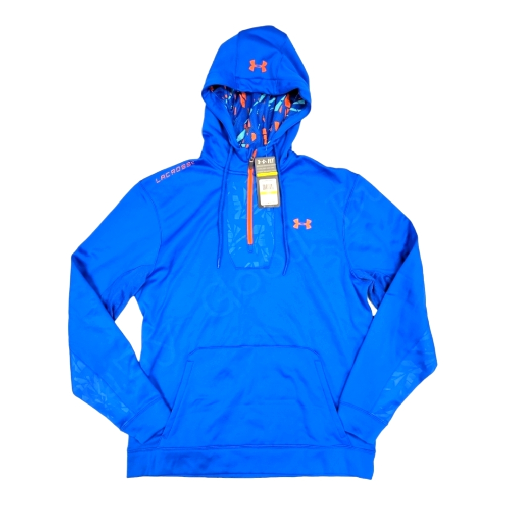 Under Armour UA Lacrosse Pullover Fleece Hoodie 1252043, Small or Medium